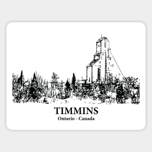 Timmins - Ontario Magnet